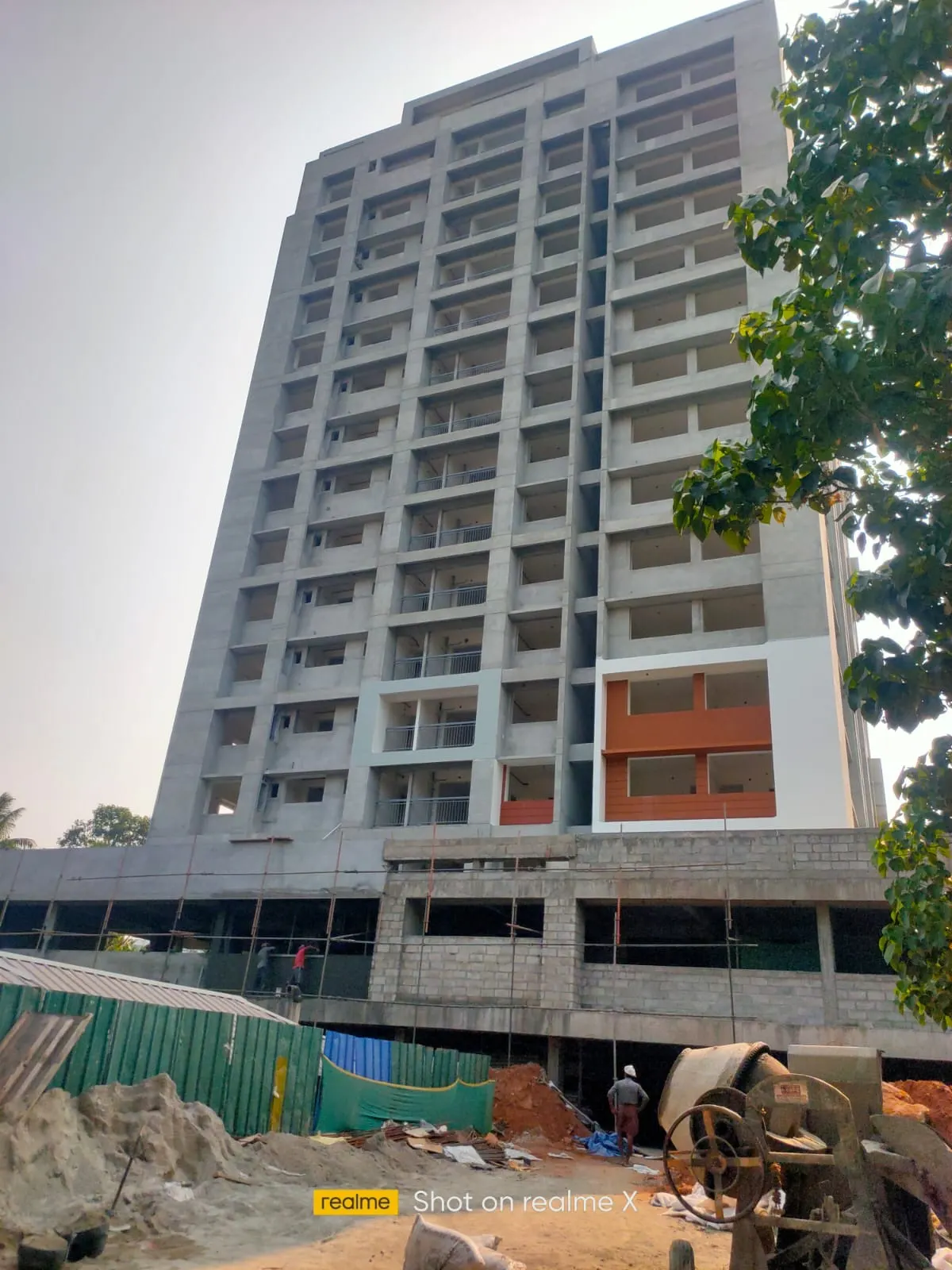 Arcon Cybercity: project elevation and photograph