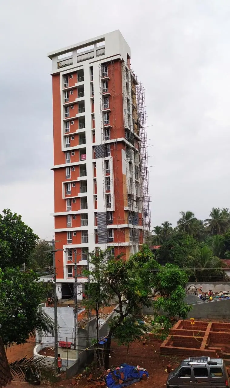 Asset Raintree: project elevation and photograph