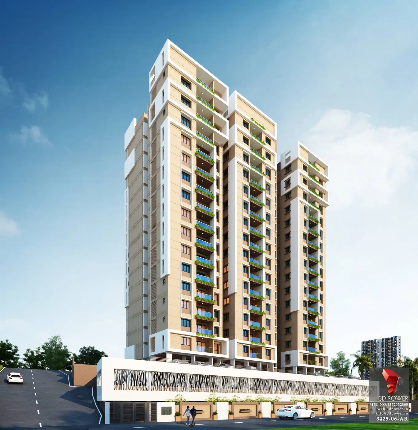 Confident Greenwich: project elevation and photograph