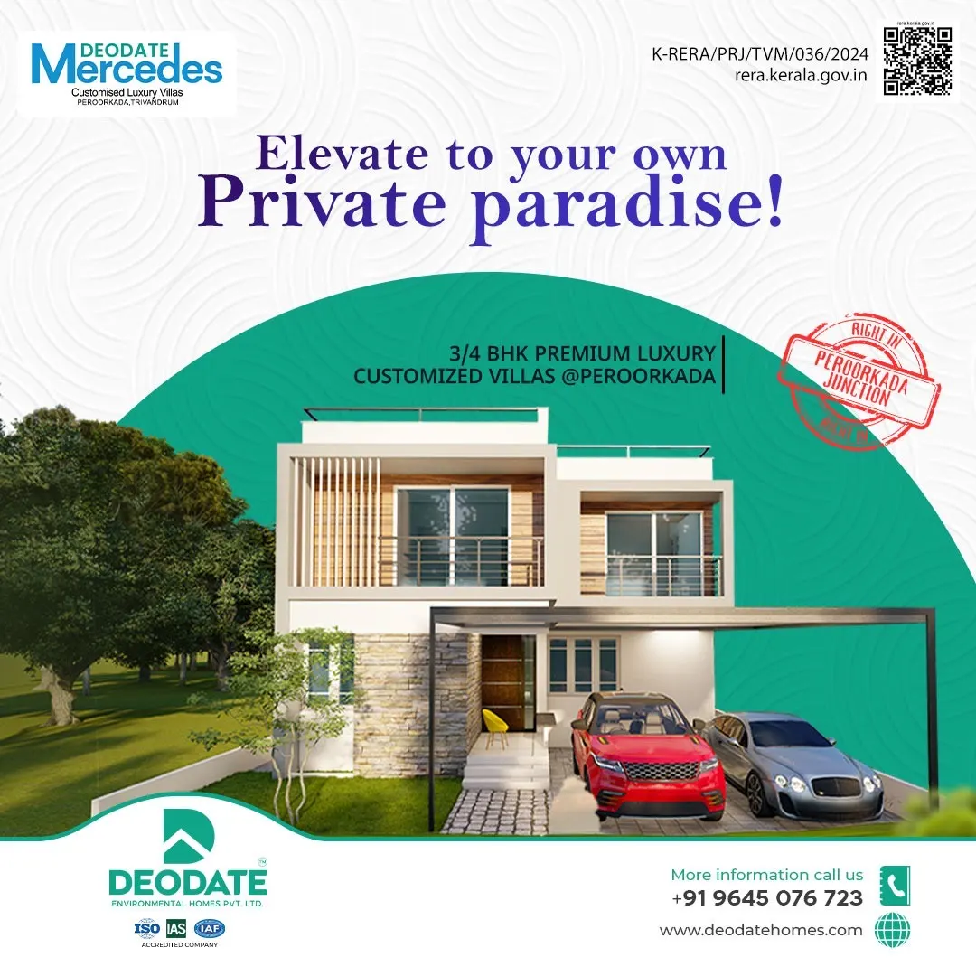Deodate Mercedes: project elevation and photograph