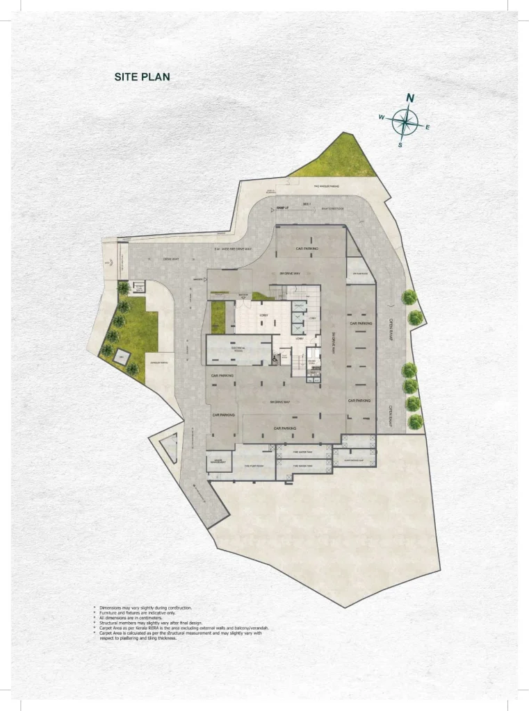 Official Artech Realtors floor-plan gallery image Serenity-1 from the Artech Serenity project page. Source image SHA-256 a0d7b7368190.