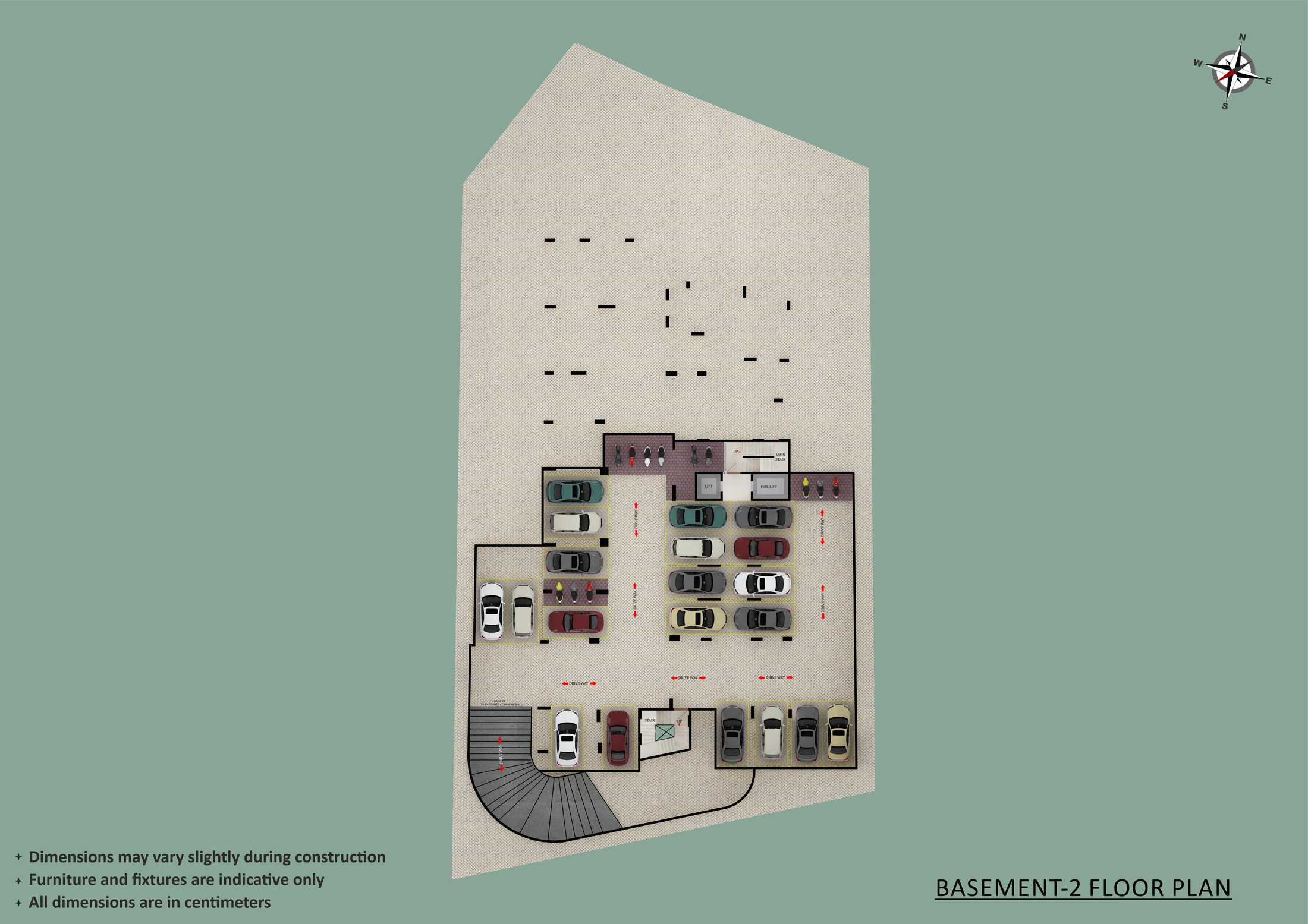 Official Asset Homes floor-plan image: floor BASEMENT 2 FLOOR PLAN / General - sqft. Source image SHA-256 2ba1ebf9cd8f.