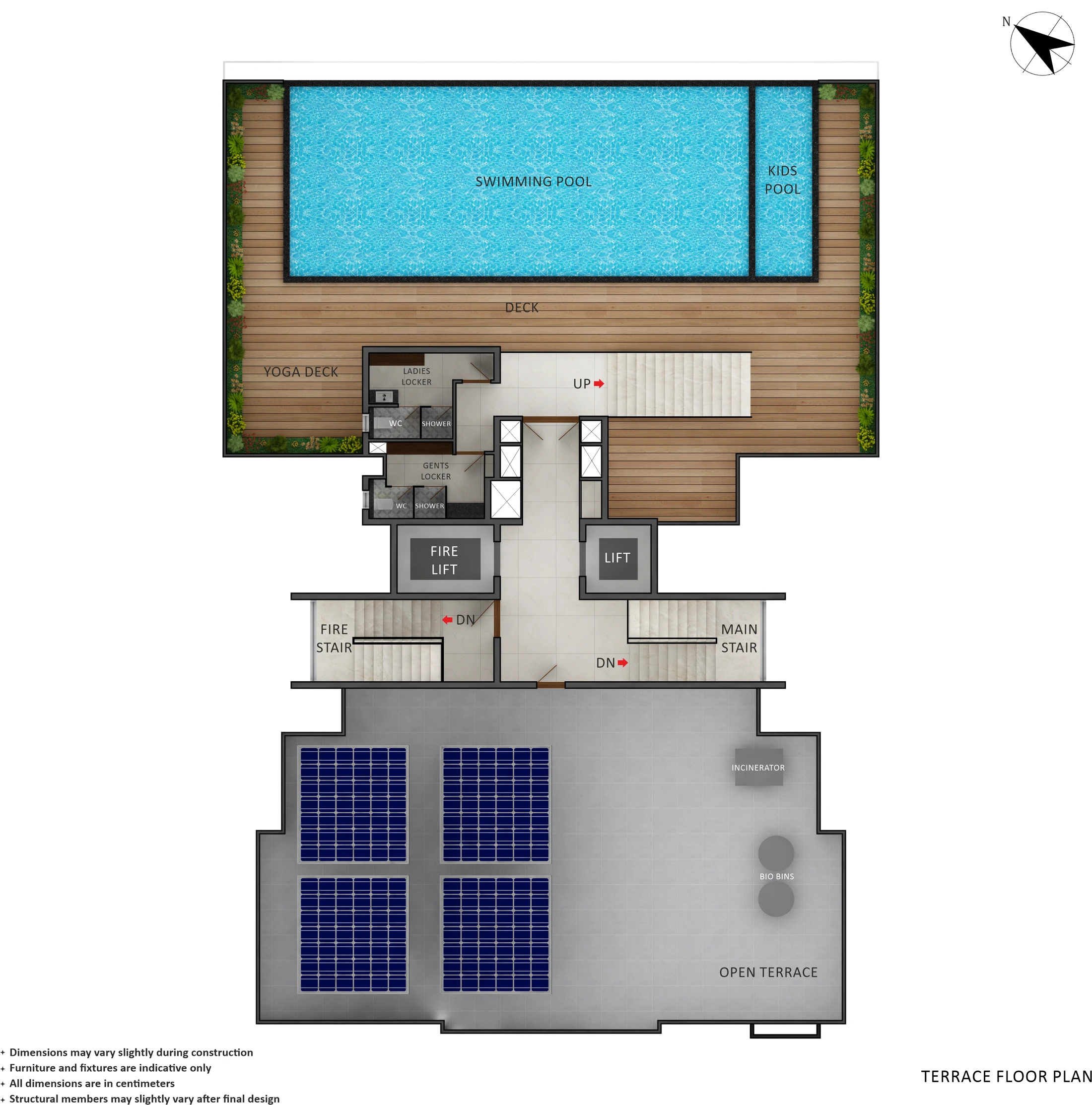Official Asset Homes floor-plan image: floor TERRACE FLOOR PLAN / General - sqft. Source image SHA-256 ac06e7101dbc.