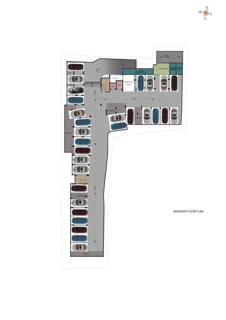 Official TBPL floor-plan image: Basement Floor Plan. Source image SHA-256 fd18a16e962d.