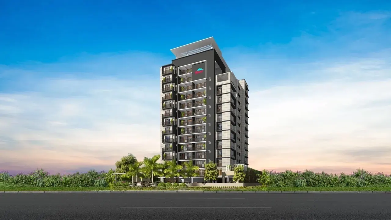 Skyline Polaris: project elevation and photograph