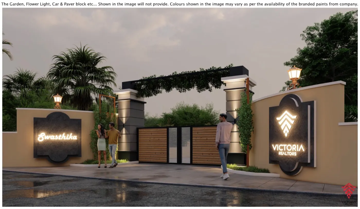 Victoria Realtors Swasthika Second Phase: project elevation and photograph